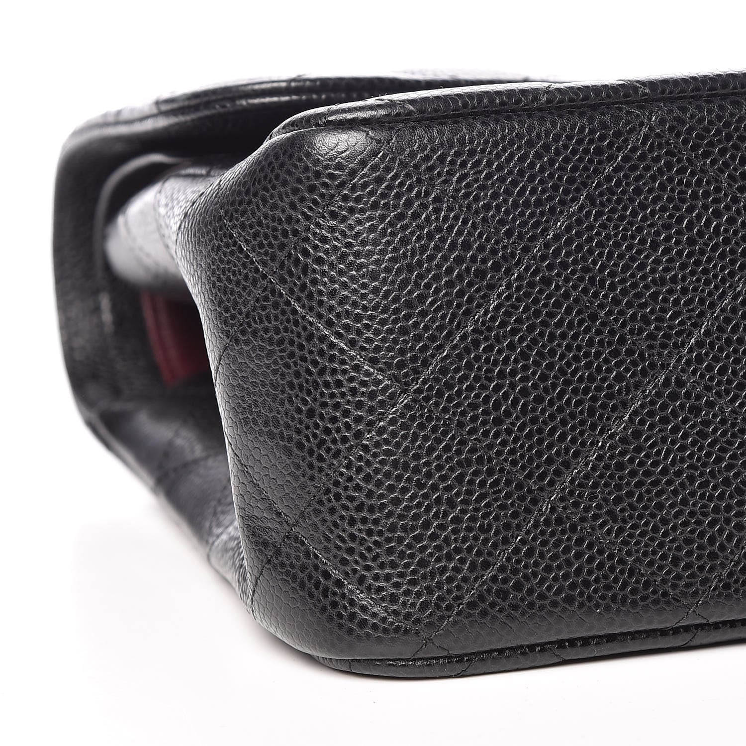 Chanel Caviar Quilted Jumbo Double Flap Black 5 of 11