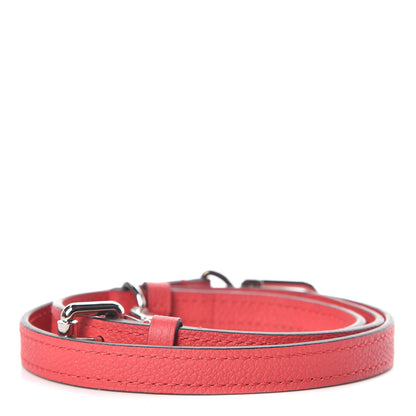 Louis Vuitton Calfskin Adjustable 16mm Shoulder Strap Poppy 2 of 2