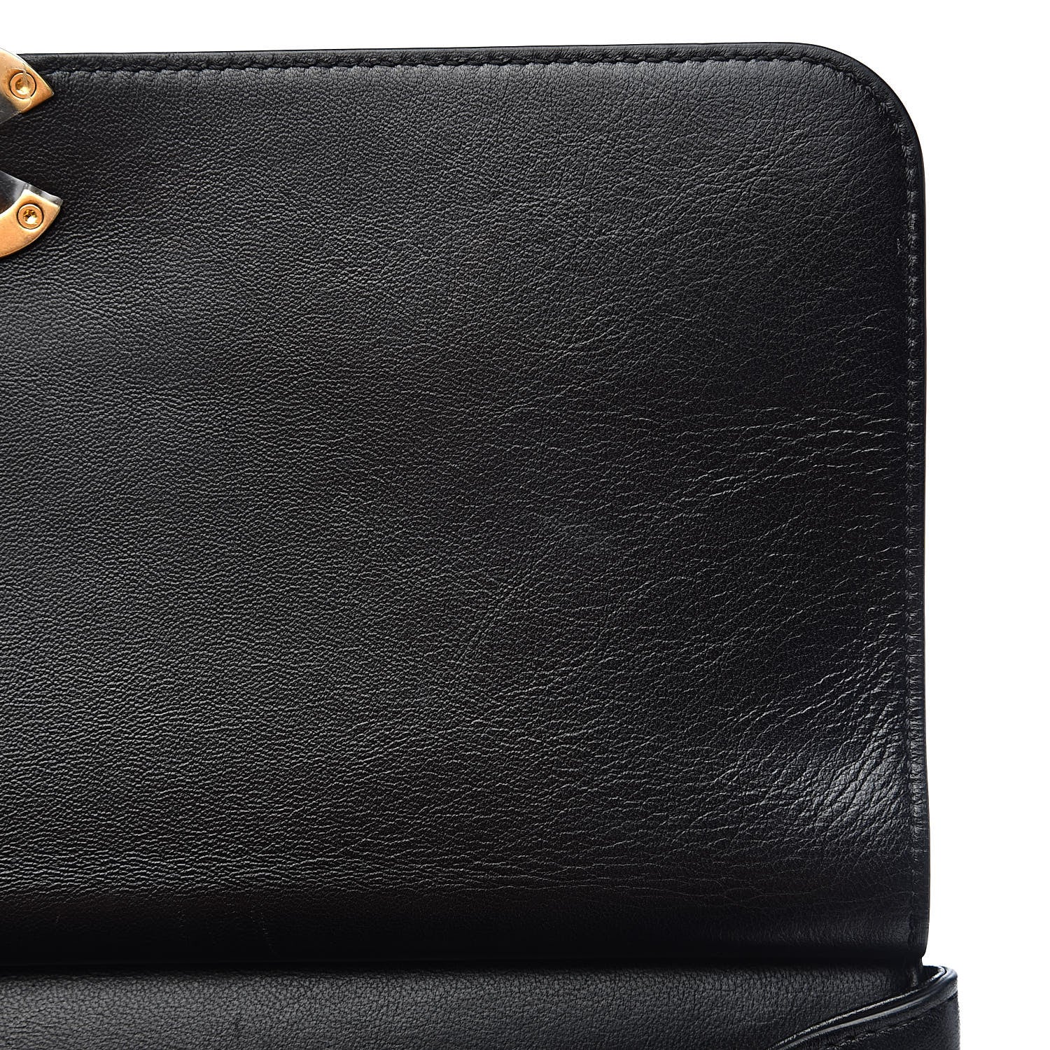 Chanel Goatskin Stitched Flap Black 13 of 18