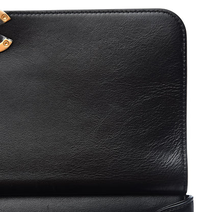 Chanel Goatskin Stitched Flap Black 13 of 18
