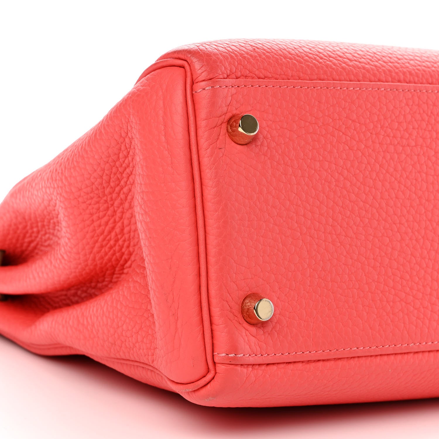 Hermes Taurillon Clemence Kelly Retourne 32 Rose Jaipur 9 of 14