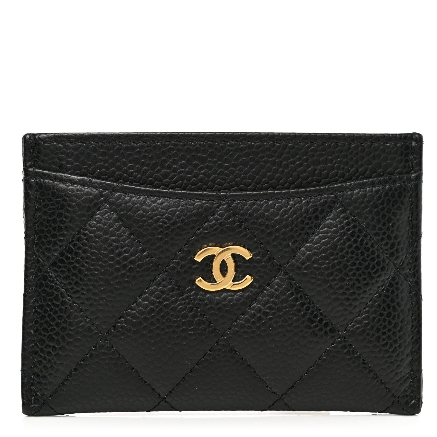 Chanel Caviar Quilted Card Holder Black 1 of 9