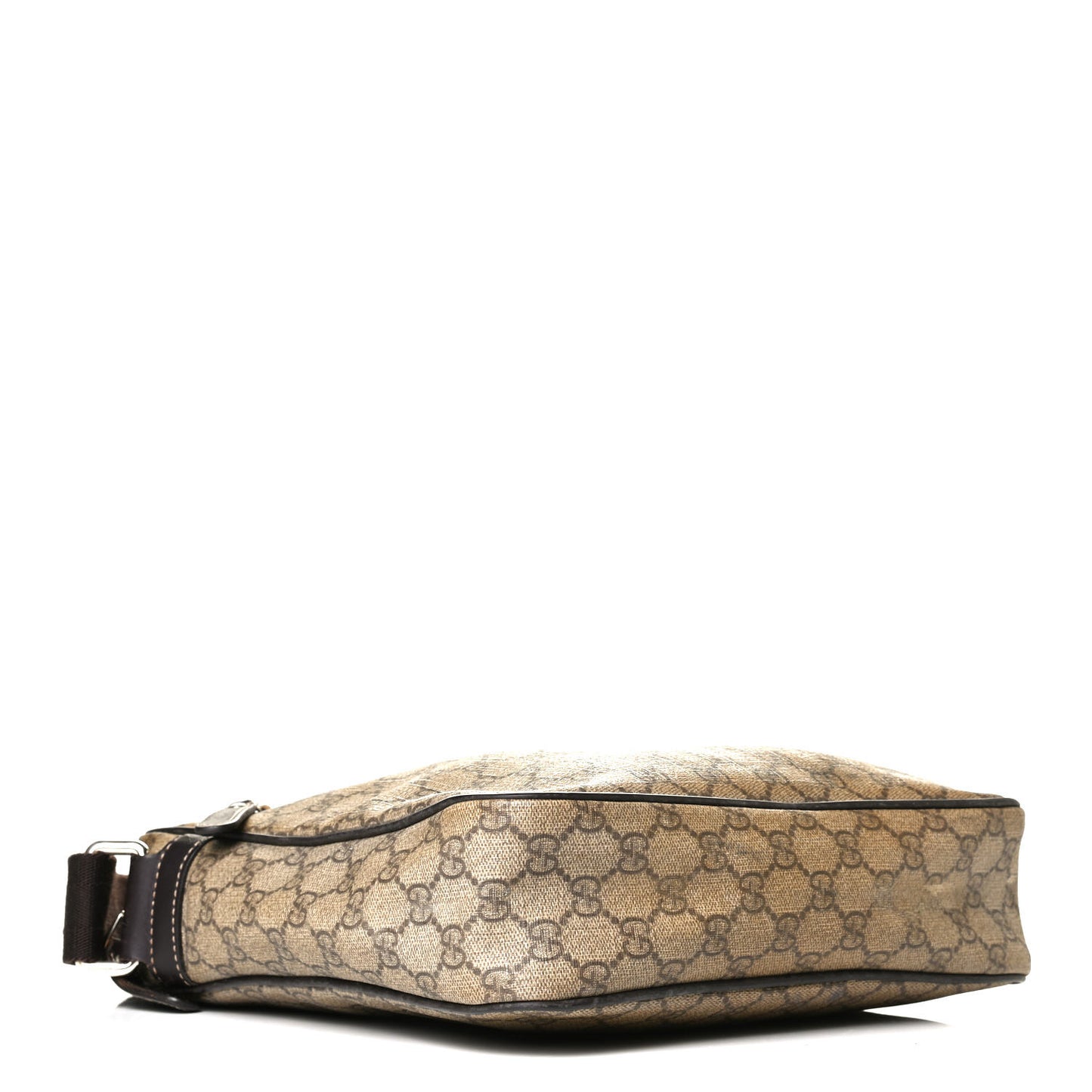 GG Plus Monogram Medium Messenger Bag Dark Brown
