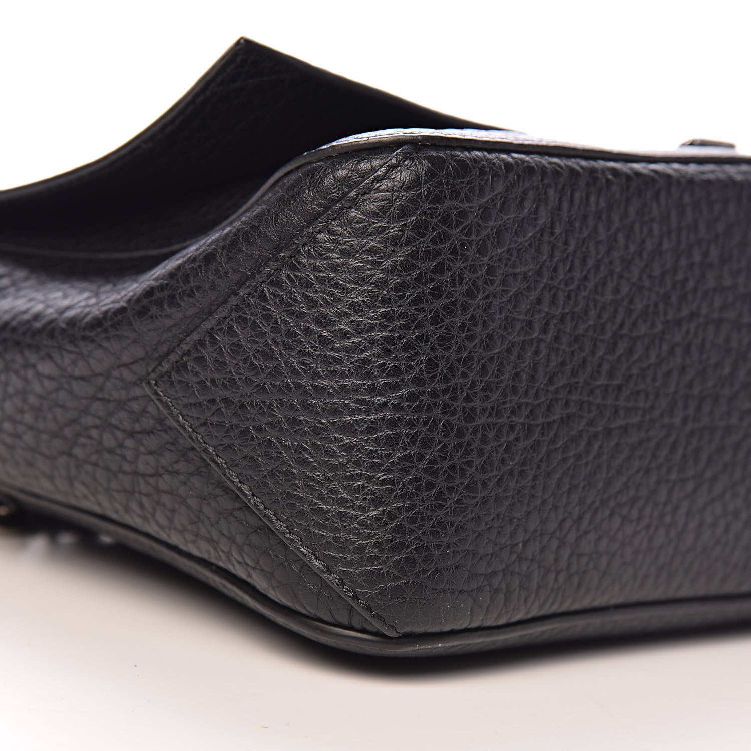 Proenza Schouler Pebbled Calfskin Small Courier Black 9 of 11
