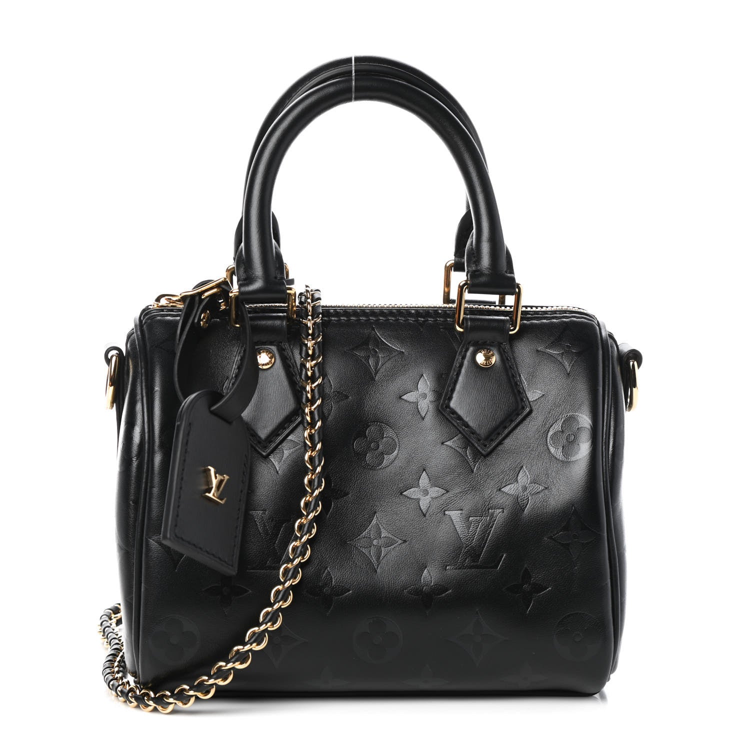 Louis Vuitton Monogram Ink Speedy BB Black 1 of 17