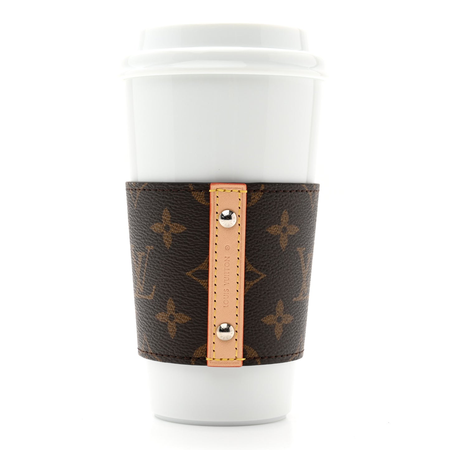 Calfskin Monogram Louis LV Cup