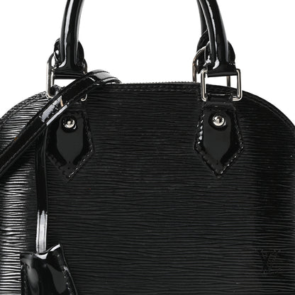 Louis Vuitton Epi Electric Alma BB Black 7 of 9