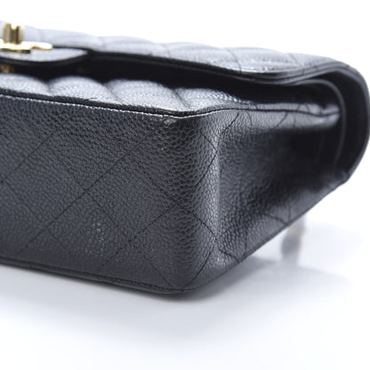 Chanel Caviar Quilted Small Double Flap Black 10 of 14