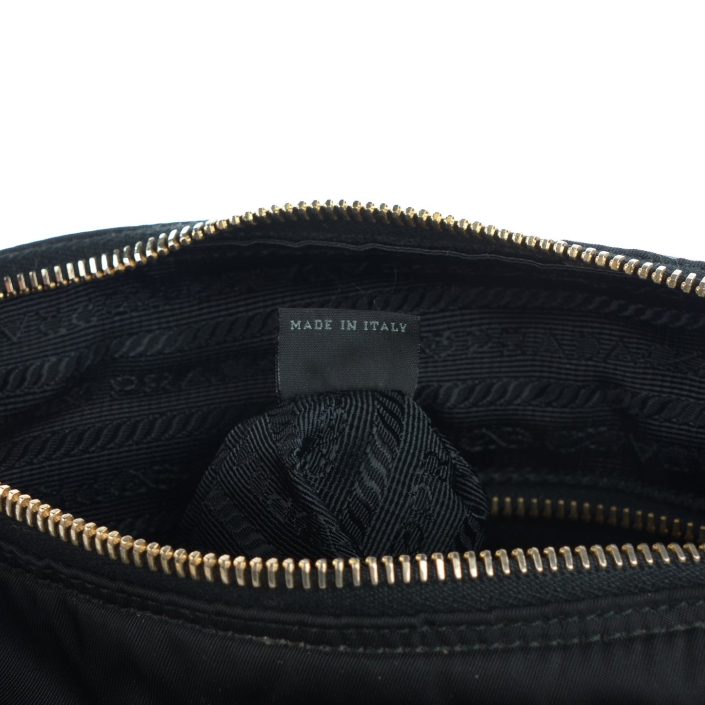Tessuto Nylon Messenger Bag Nero Black