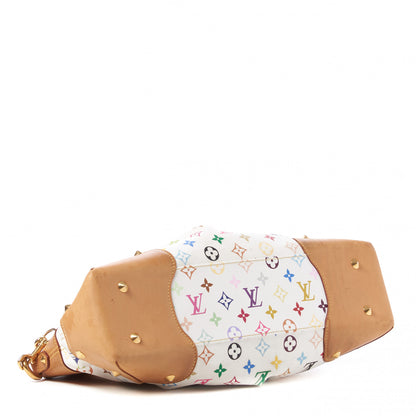 Louis Vuitton Monogram Multicolor Judy GM White 4 of 8