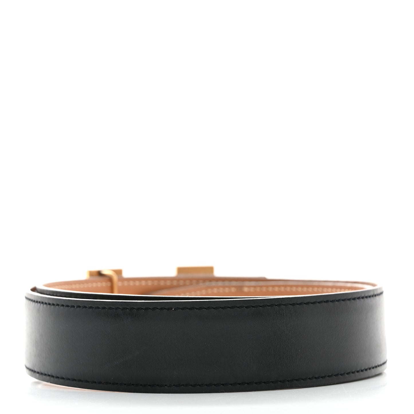 Box Chamonix 32mm H Belt 80 32 Black Gold