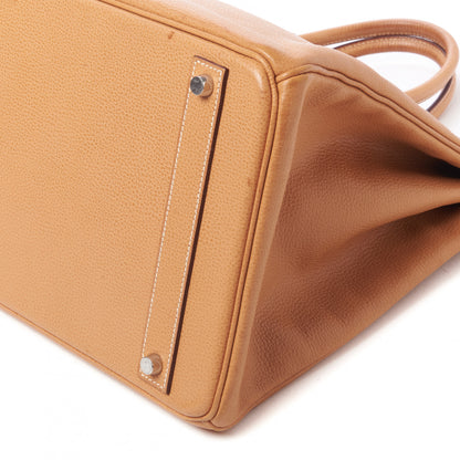 Hermes Vache Liegee Birkin 40 Natural 6 of 33