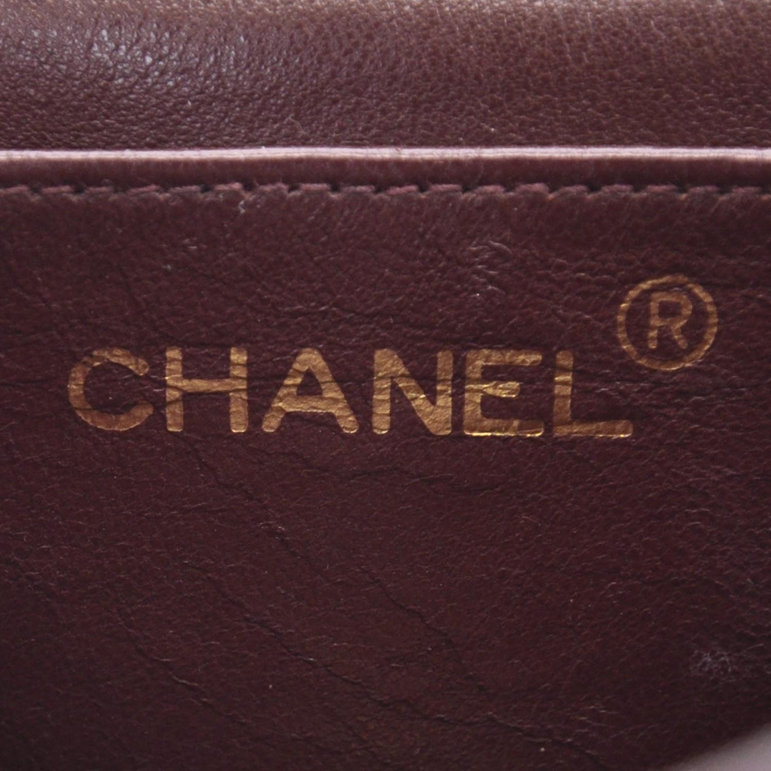 Chanel Lambskin Chevron Mini Flap Navy 8 of 10