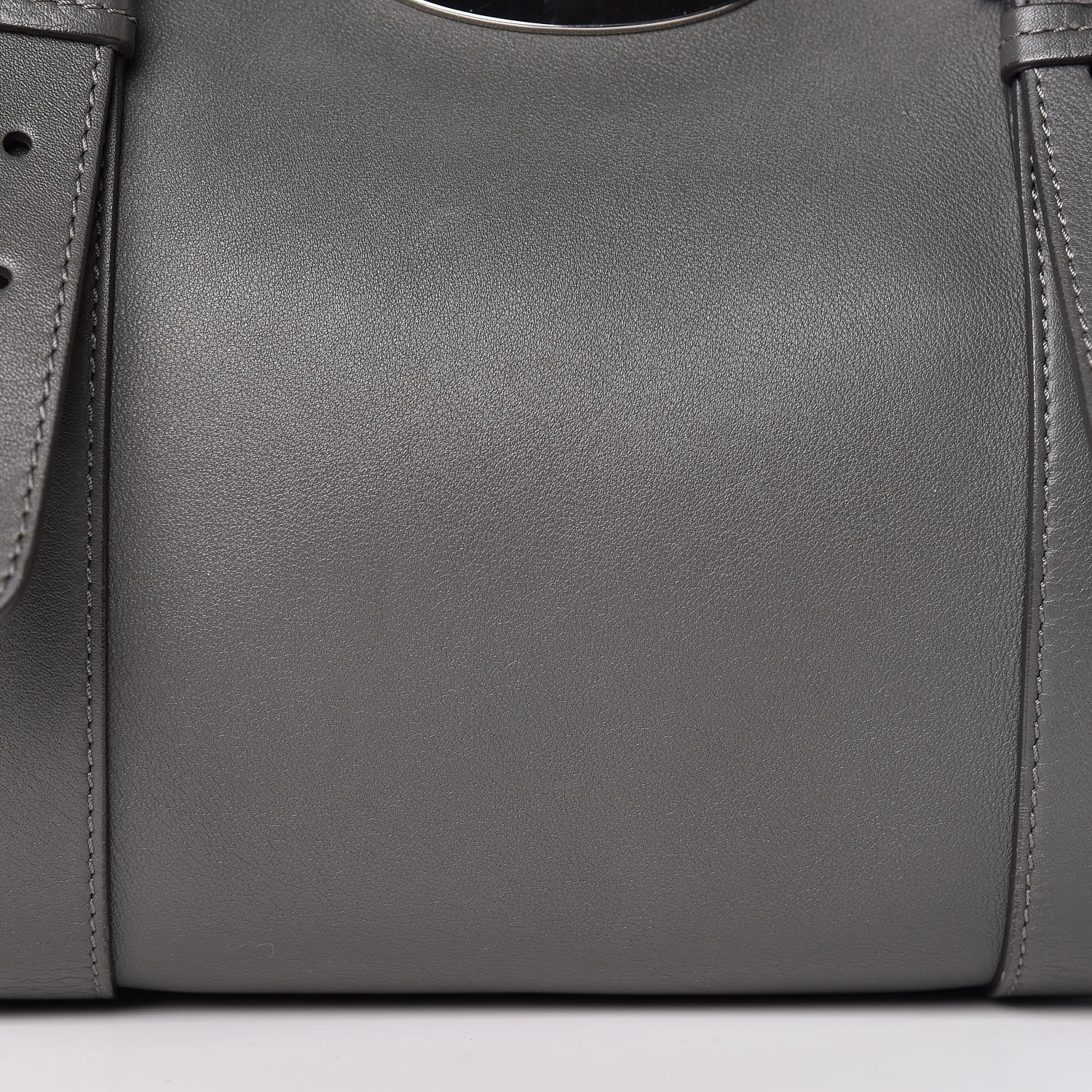 Mulberry Silky Calfskin Bayswater Double Zip Tote Pavement Grey 9 of 9