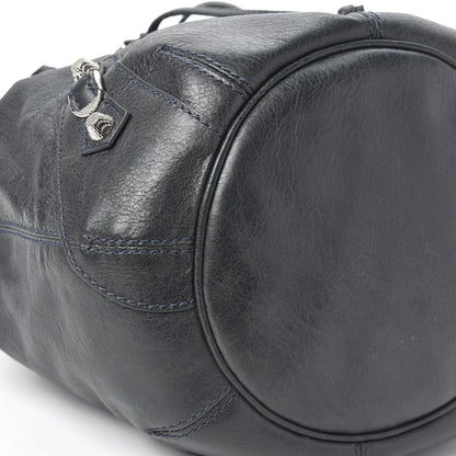 Balenciaga Agneau Giant 12 Silver Hardware Mini Pompon Anthracite 5 of 9