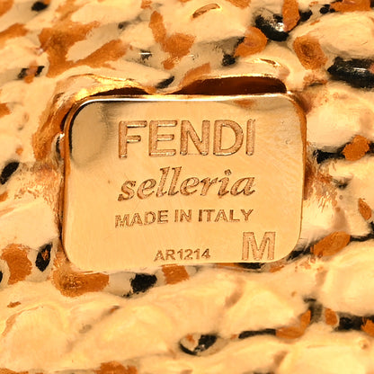 Fendi Metal Selleri Cuff Bracelet Gold 4 of 4