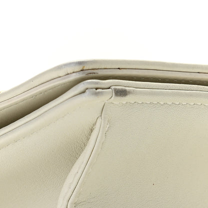 Christian Dior Lambskin Studded Small Diorama Flap Bag Off White 10 of 14