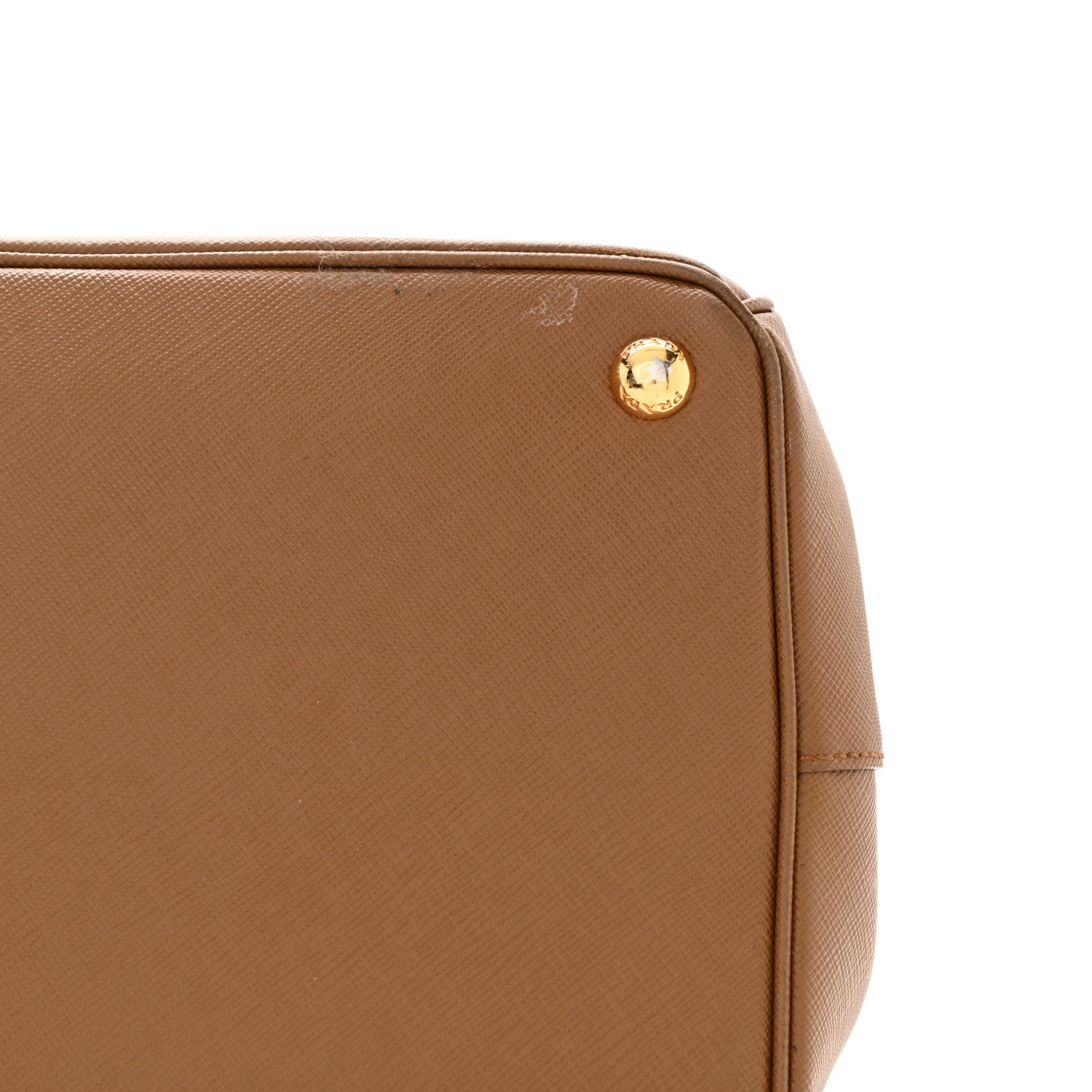 Prada Saffiano Large Galleria Double Zip Tote Cannella 17 of 18
