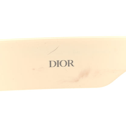 Christian Dior Acetate Rectangular CD Diamond S1I Sunglasses Ivory 5 of 8