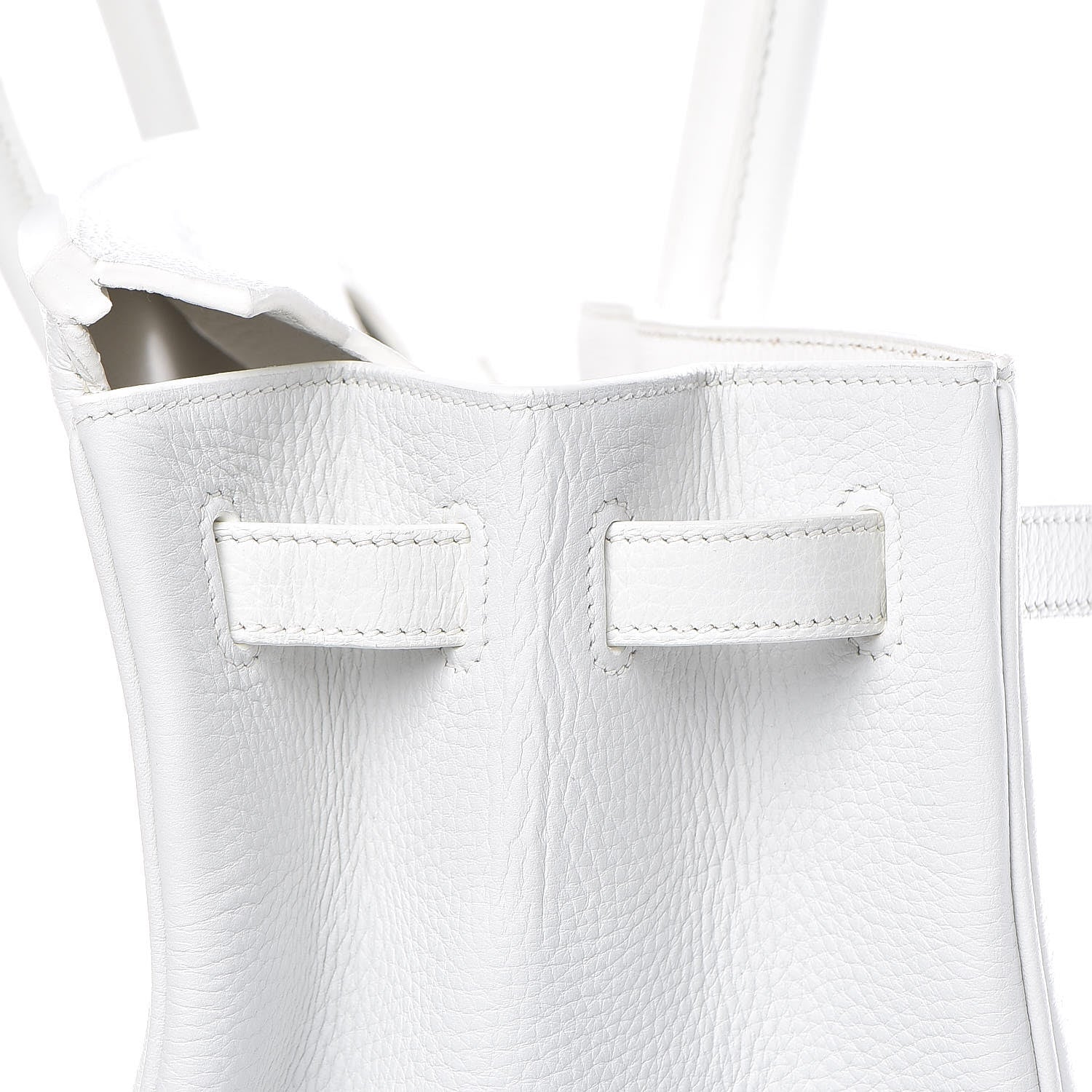 Hermes Taurillon Clemence Birkin 40 White 13 of 39