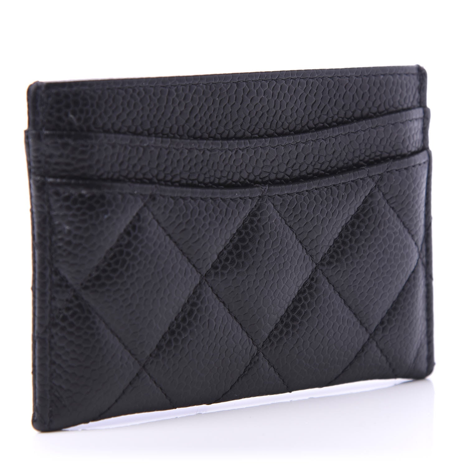 Chanel Caviar Quilted Card Holder Black 3 of 12