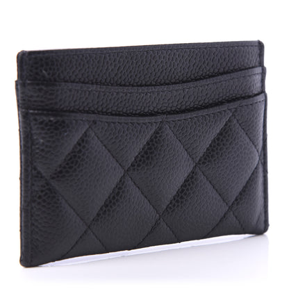 Chanel Caviar Quilted Card Holder Black 3 of 12