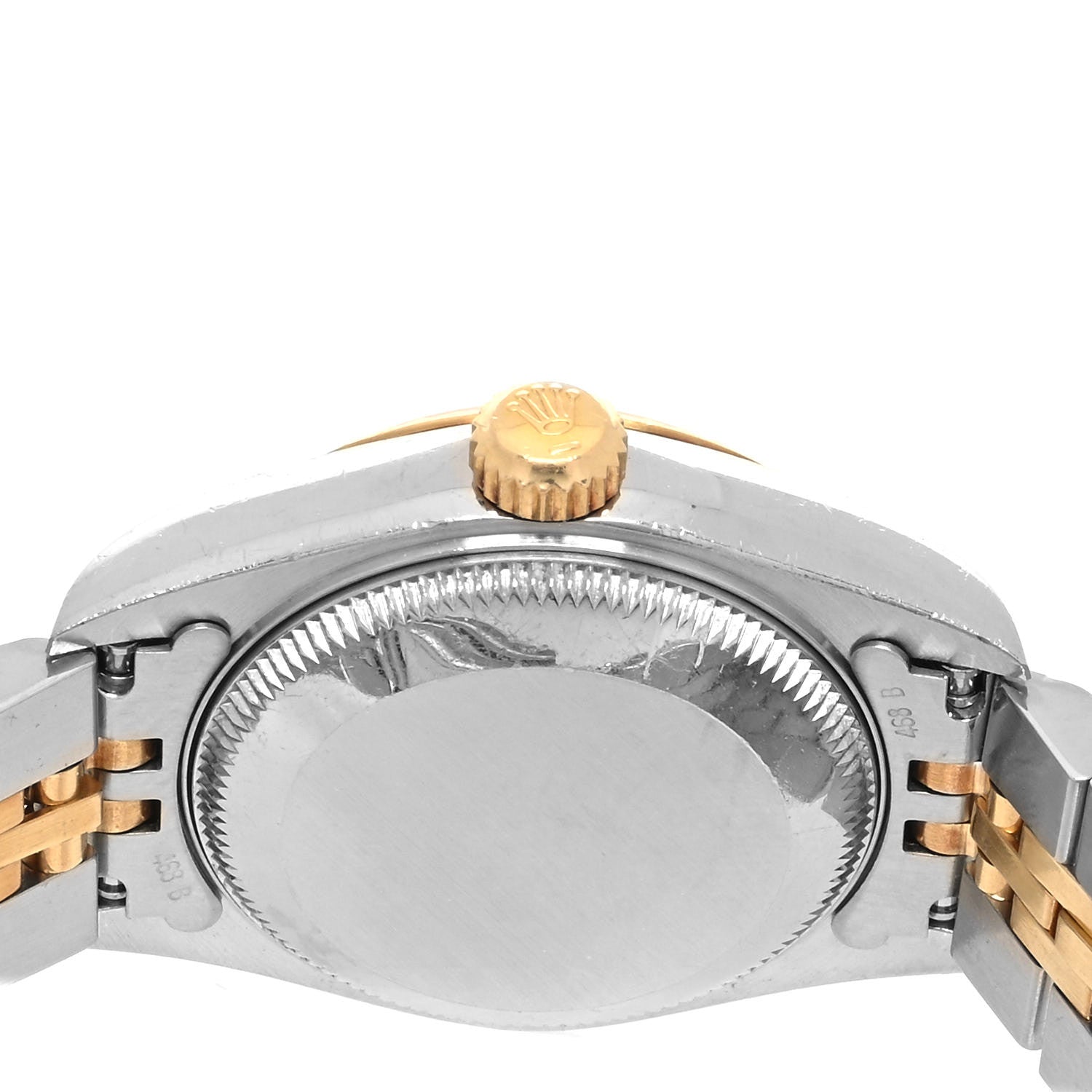 Rolex Stainless Steel 18K Yellow Gold 26mm Oyster Perpetual Datejust Watch Champagne Roman 69173 4 of 4