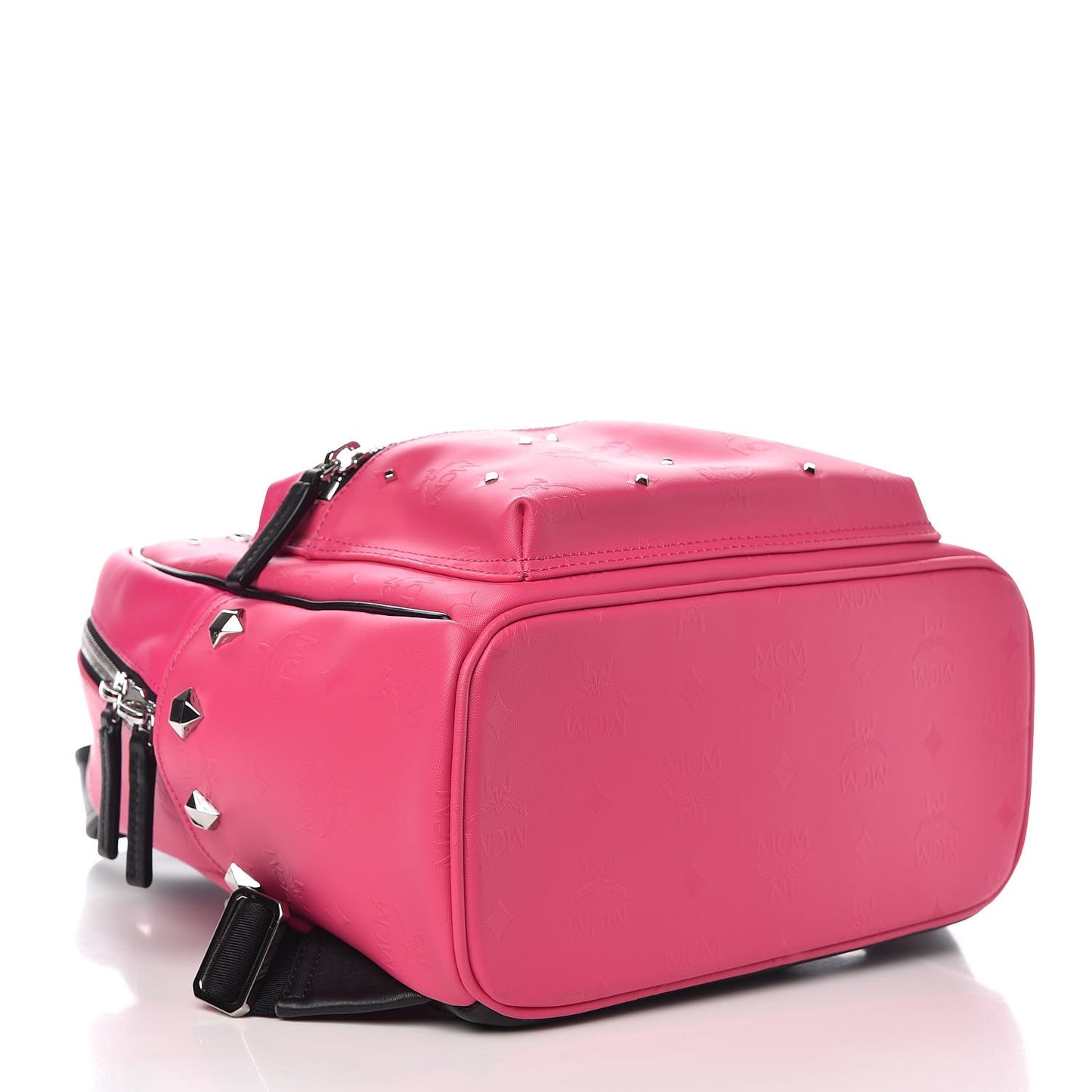 Odeon Studded Small Backpack Beetroot Pink