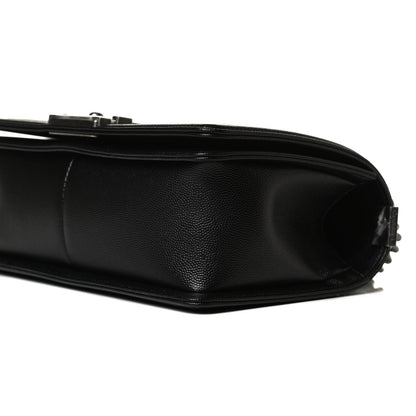 Chanel Caviar Quilted Medium Boy Flap Black 10 of 13