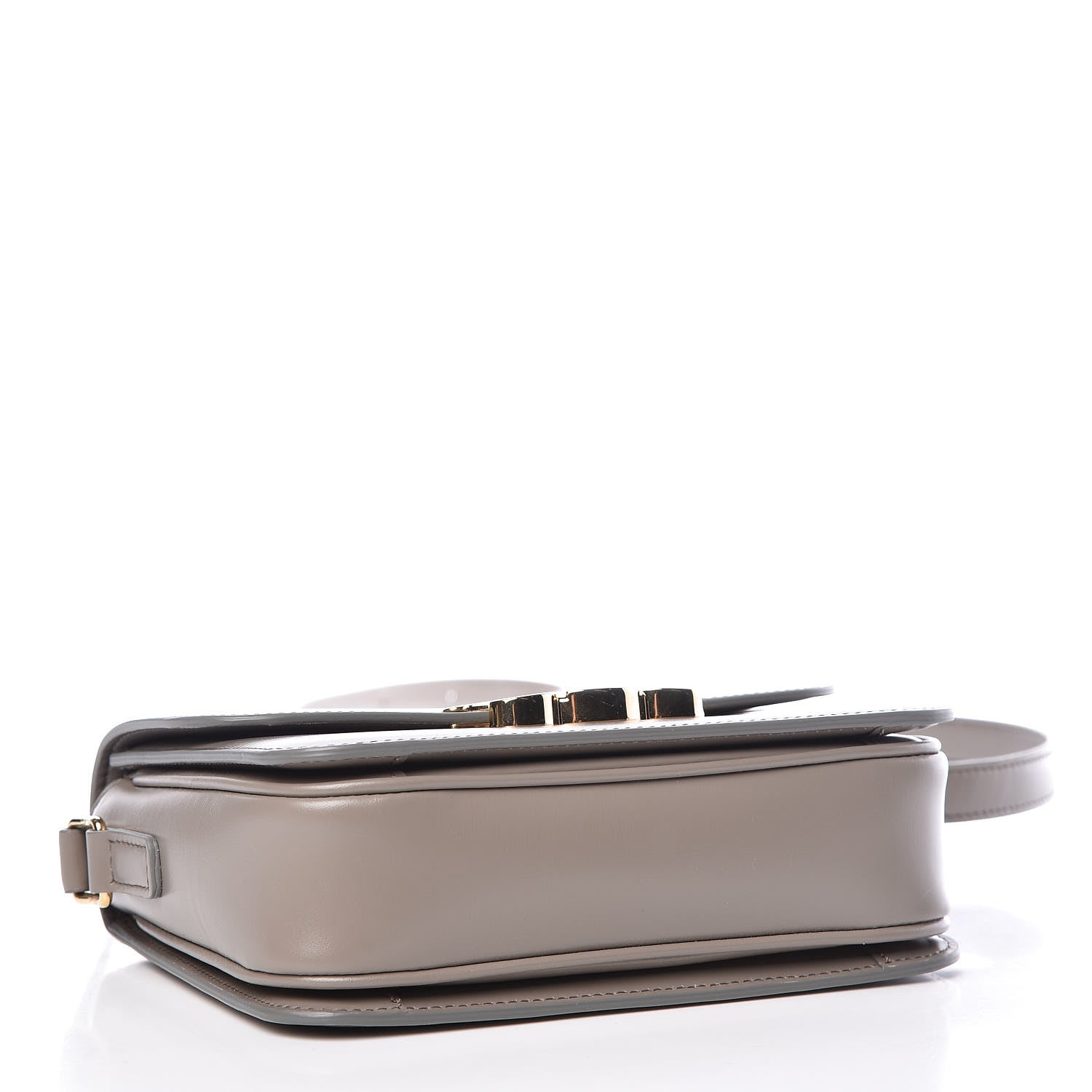 Celine Shiny Calfskin Small Triomphe Pebble 4 of 10