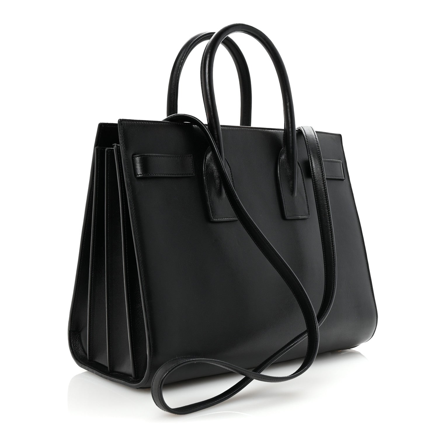 Saint Laurent Calfskin Small Sac De Jour Black 3 of 9