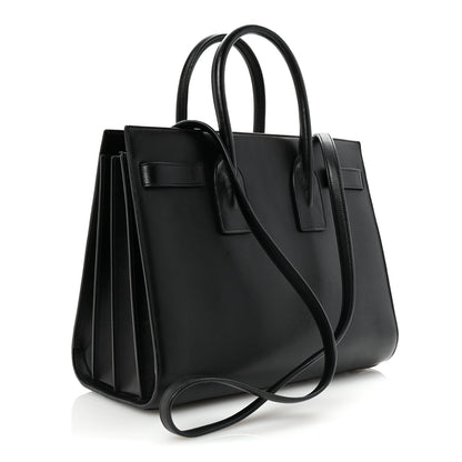 Saint Laurent Calfskin Small Sac De Jour Black 3 of 9