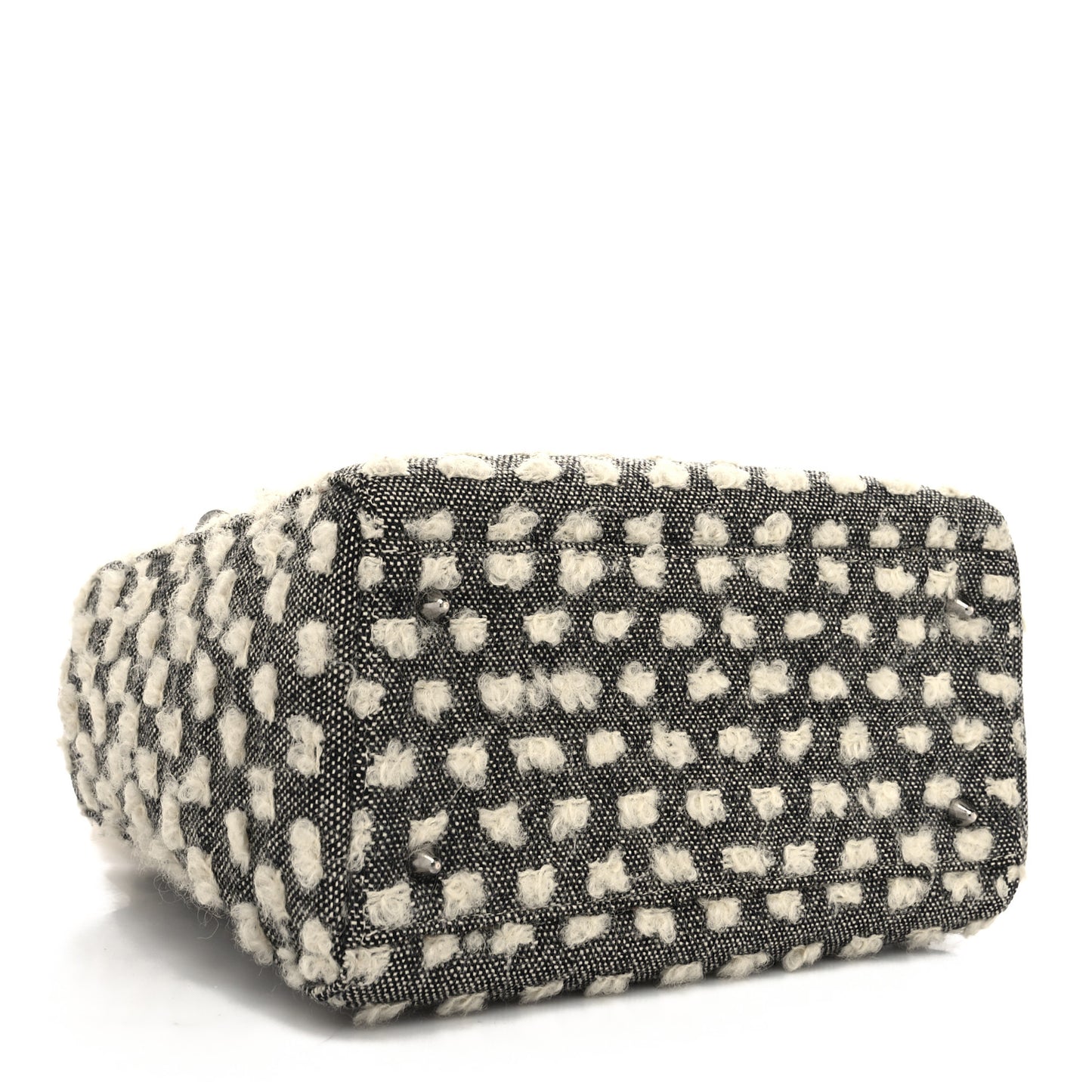Wool Medium Lady Dior Grey