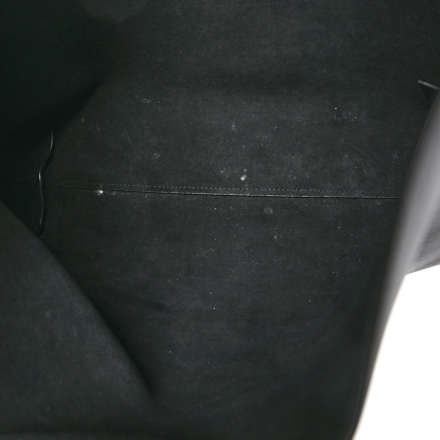 Saint Laurent Calfskin North-South Shopping Tote Black 6 of 13