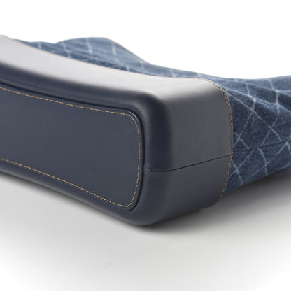 Chanel Denim Calfskin Medium Gabrielle Hobo Blue 8 of 11