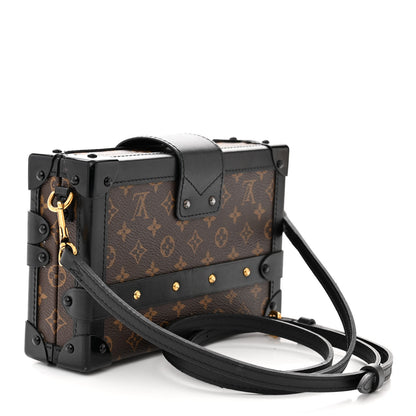 Louis Vuitton Monogram Petite Malle Black 3 of 9