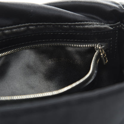 Fendi Satin Crystal Baguette Black 7 of 12