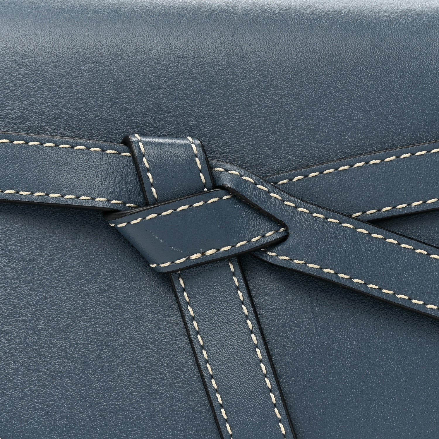 Loewe Calfskin Mini Gate Belt Bag Steel Blue 7 of 10