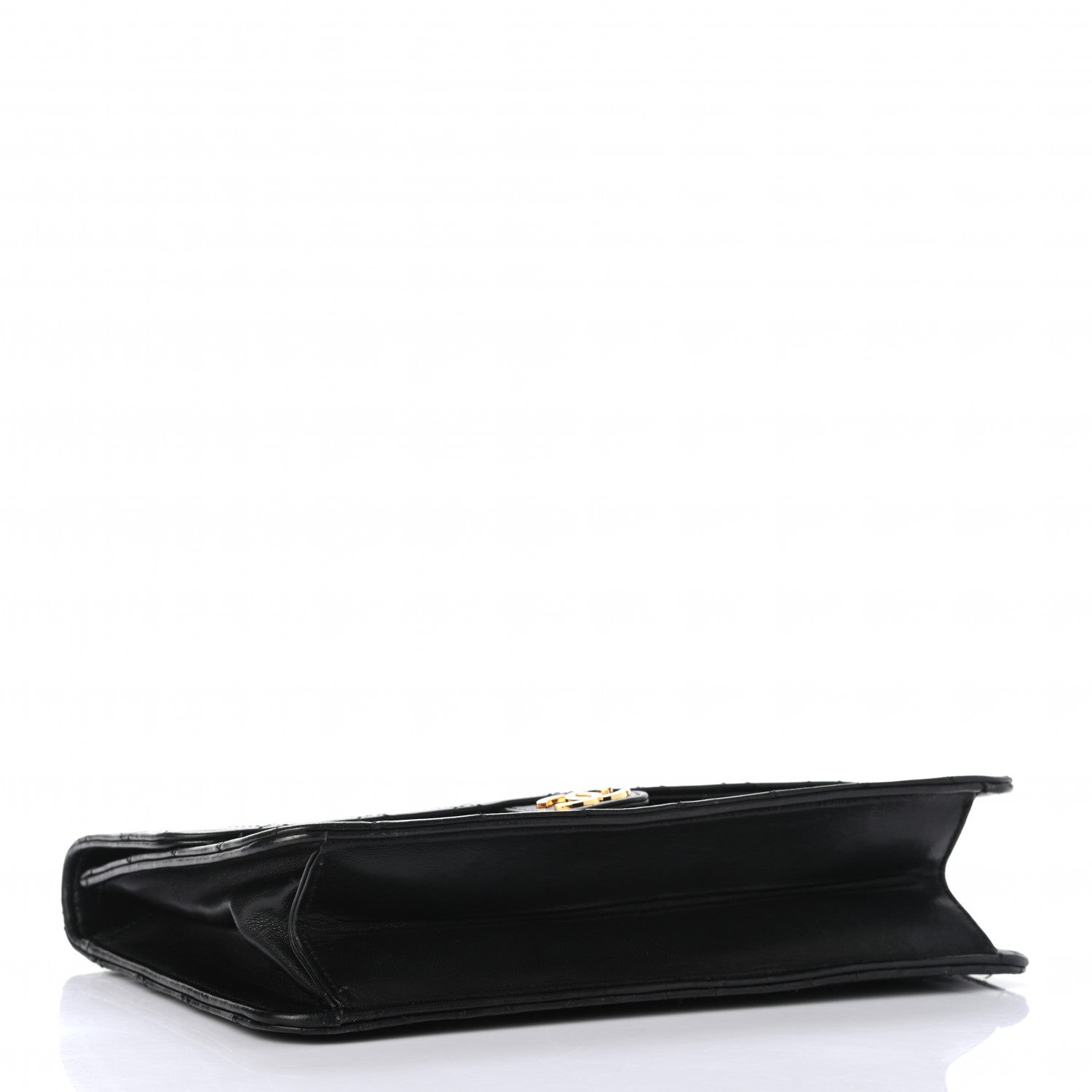 Chanel Lambskin Quilted Medium Single Flap Black 3 of 12