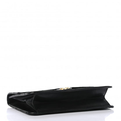 Chanel Lambskin Quilted Medium Single Flap Black 3 of 12