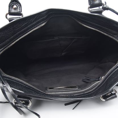 Balenciaga Agneau Classic Silver Hardware City Black 4 of 8
