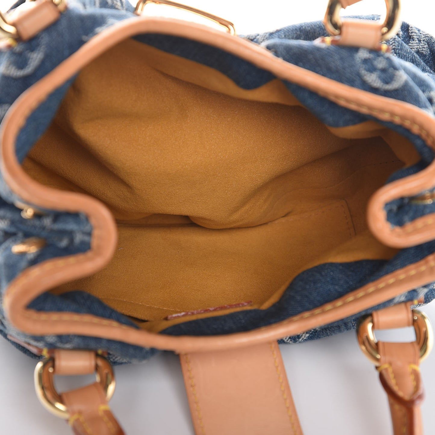 Monogram Denim Pleaty Blue