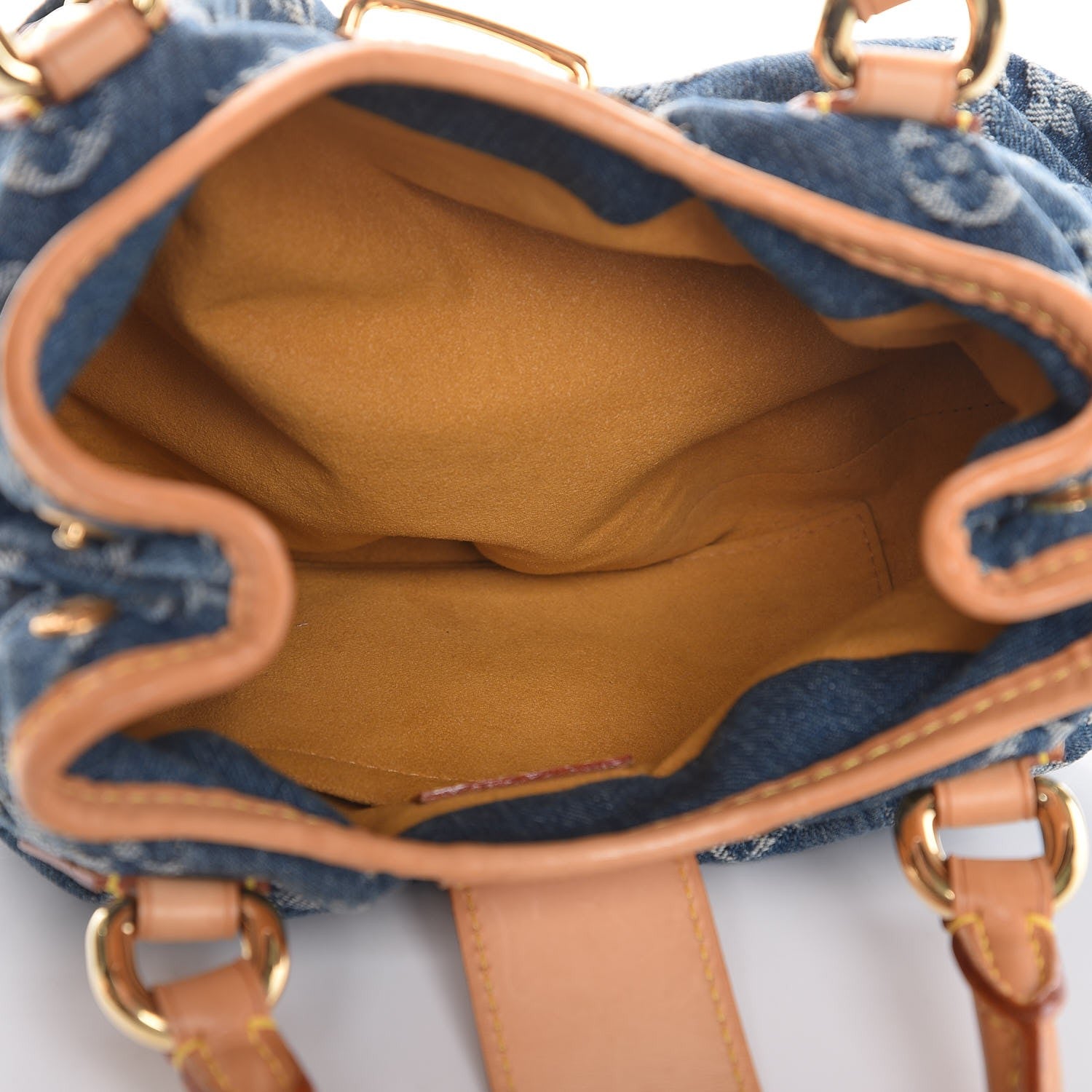 Louis Vuitton Monogram Denim Pleaty Blue 5 of 8