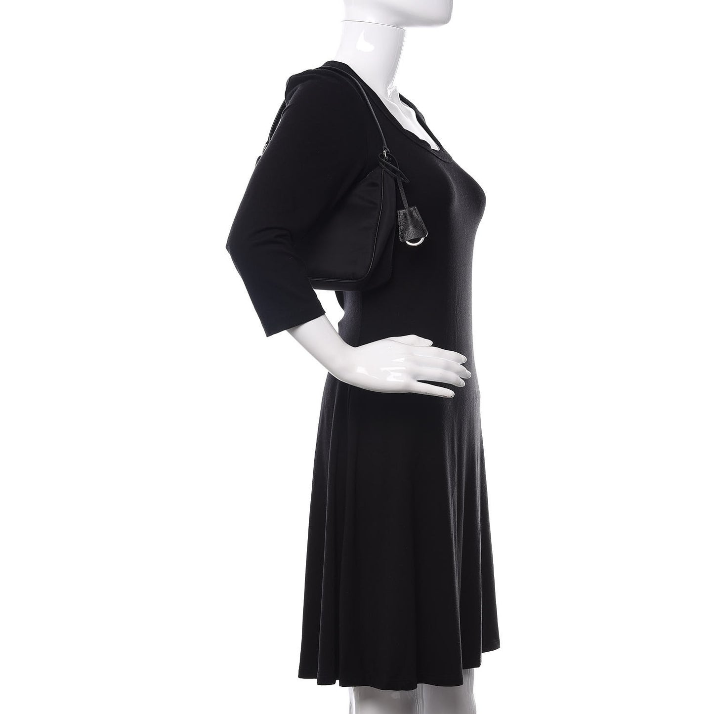 Tessuto Nylon Mini Re-Edition 2000 Bag Black