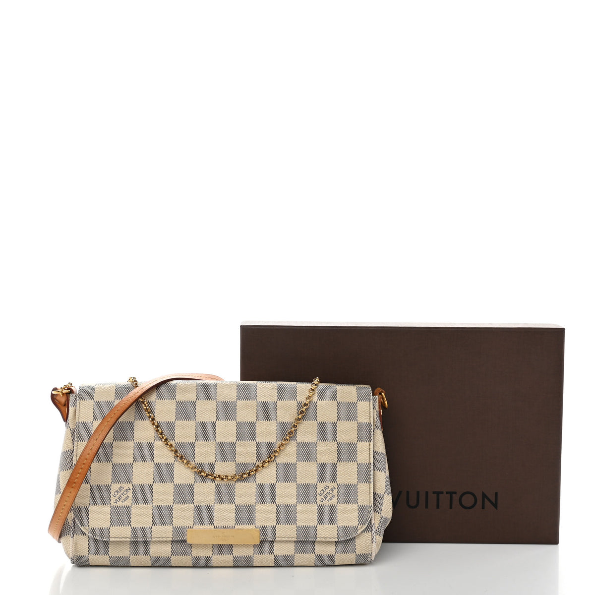 Louis Vuitton Damier Azur Favorite MM 15 of 15