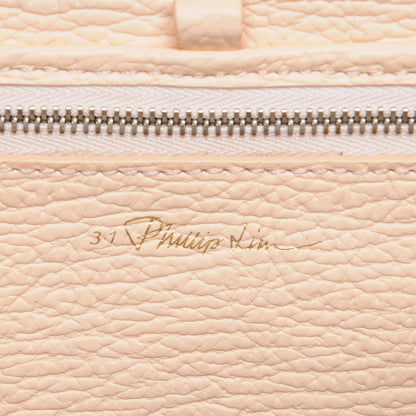 3.1 Phillip Lim 3.1 Textured Calfskin Mini Pashli Satchel White Peach 7 of 10