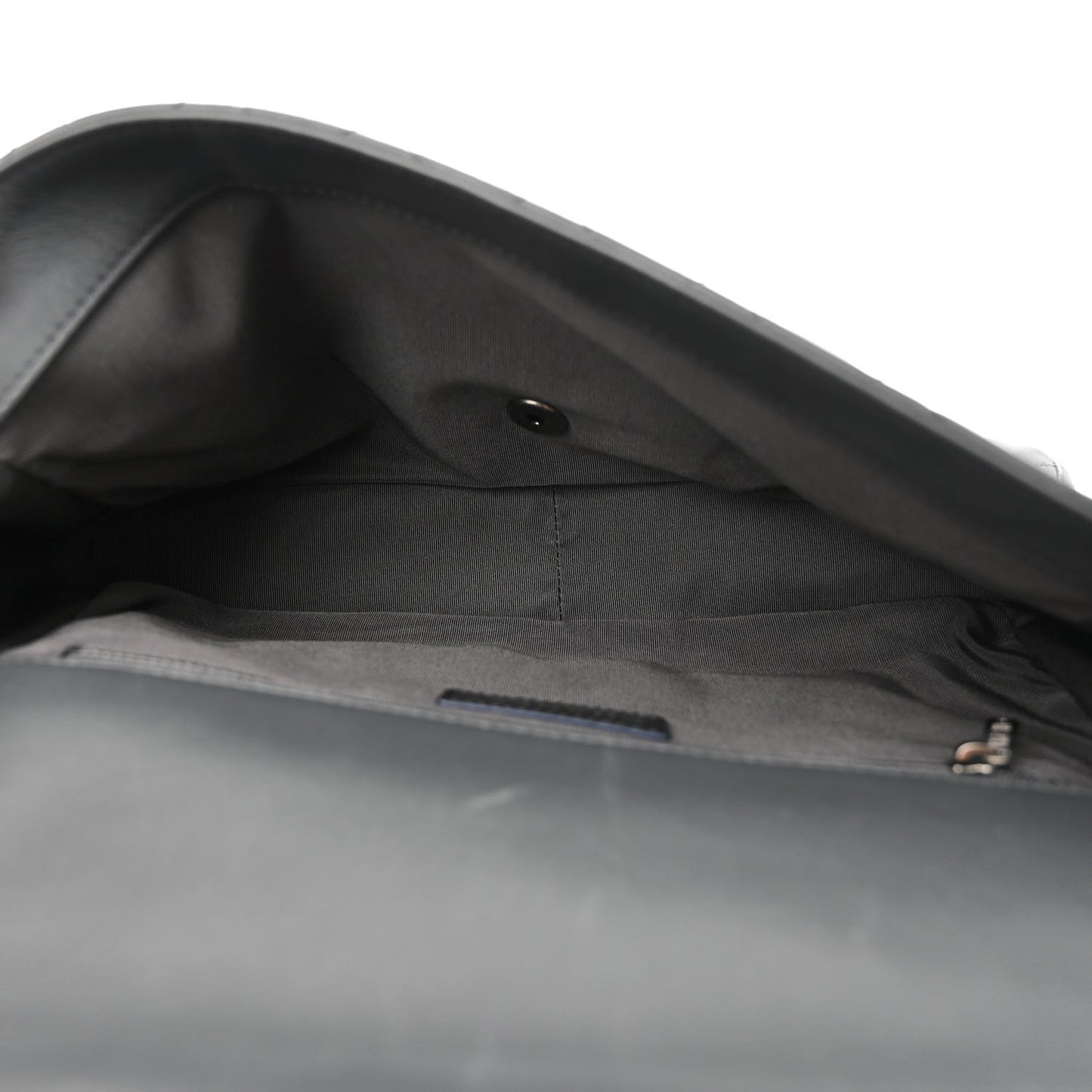 Lambskin Quilted Jumbo Multi Flap Bag Dark Grey