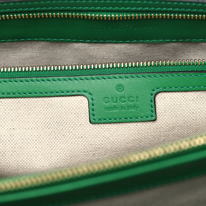 Gucci Calfskin GG Matelasse Tote Bag Bright Green 6 of 12