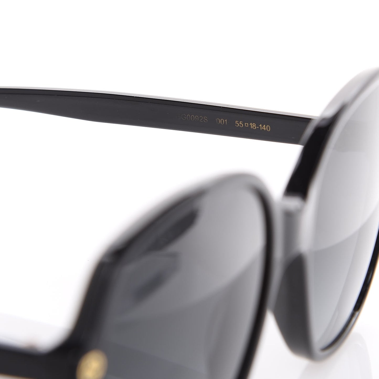 Acetate Square Frame GG0092S Sunglasses Black