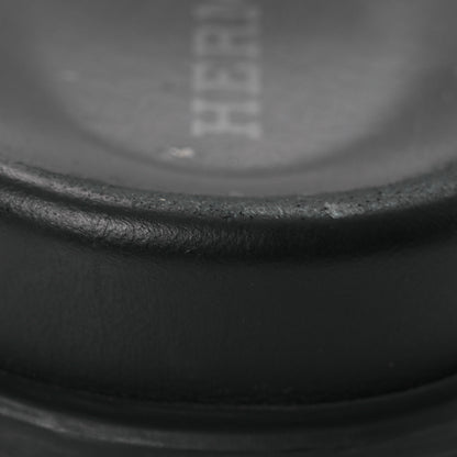 Hermes Calfskin Medor Studded Womens Chypre Sandals 38.5 Black 11 of 13